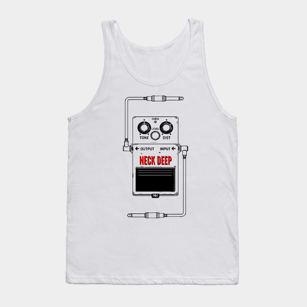 Neck Deep Tank Top by Ninja sagox